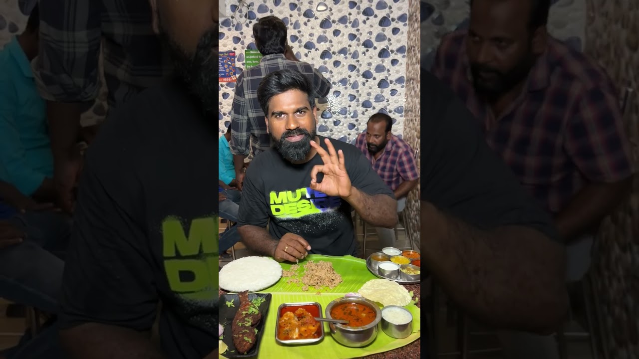 💥 இந்த ஊருல எங்க சாப்பிட்டாலும் நல்ல இருக்கும் போலயே ⁉️ Sivakasi Appans Restaurant #shorts