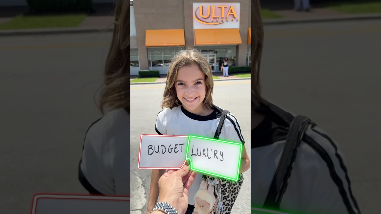 Budget Vs. Luxury in ULTA! #ulta #sephora #haul #shopping #shoppinghaul #challenge
