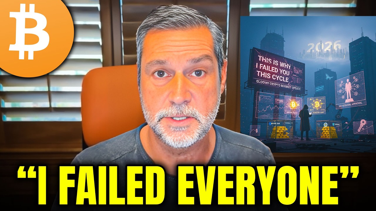 “This Is Why I Failed You This Cycle” – Raoul Pal’s GLOOMY Crypto Market Update