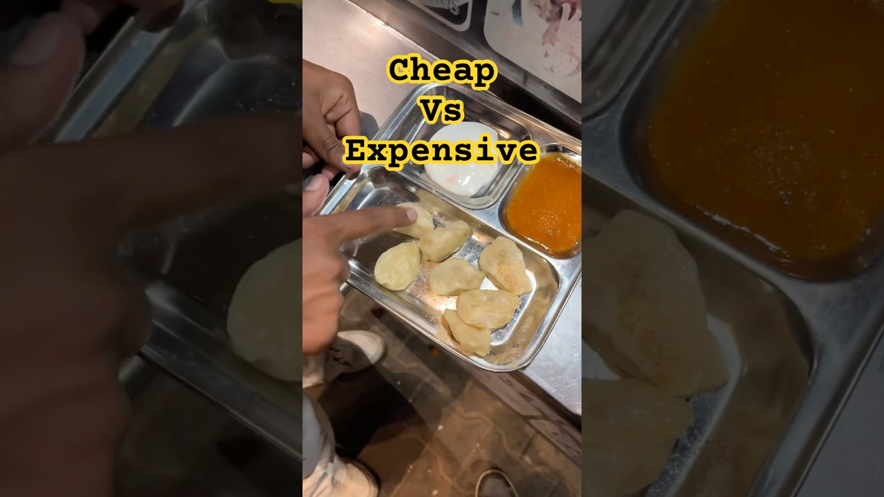 30₹ vs 100₹ Paneer Momos 😱🔥