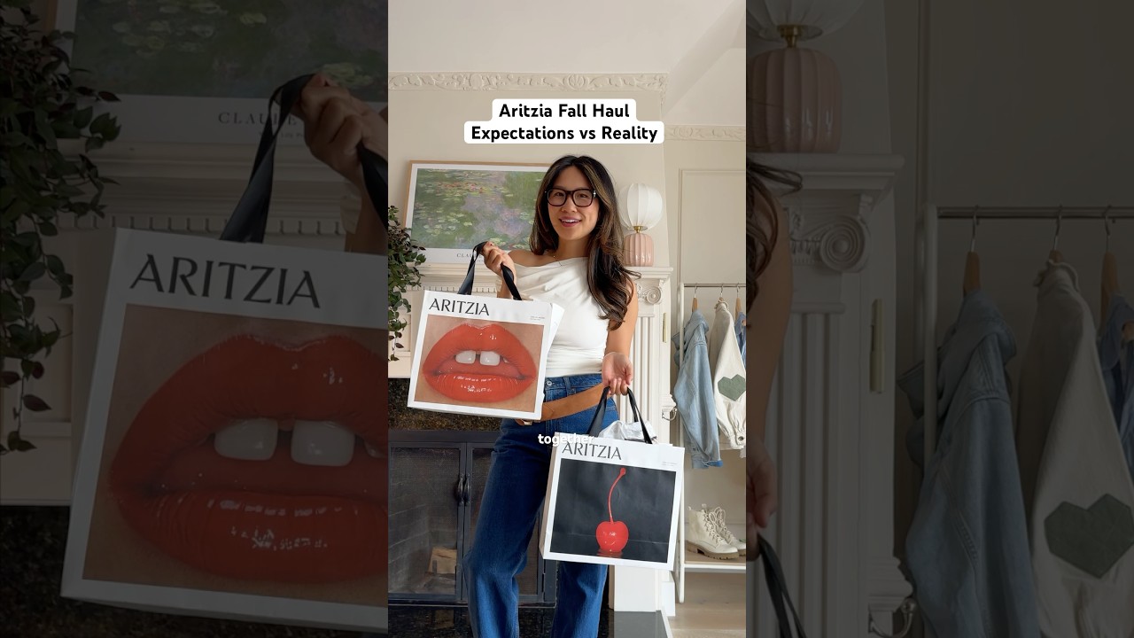 Aritzia Fall Haul (expectations vs reality)  #haul