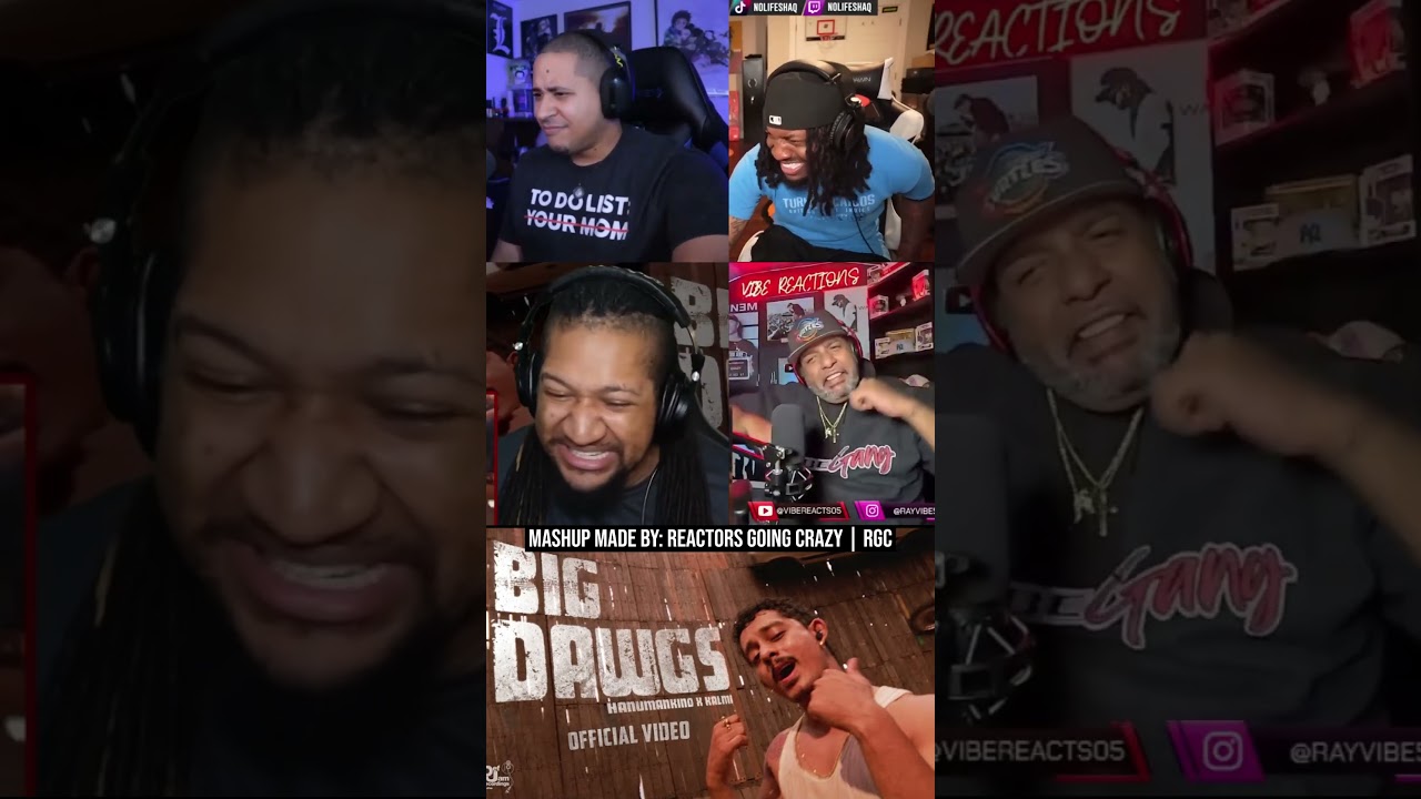 Banger 🔥🔥🔥 | HANUMANKIND – BIG DAWGS #reactionmashup #rgc #hanumankind #bigdawgs