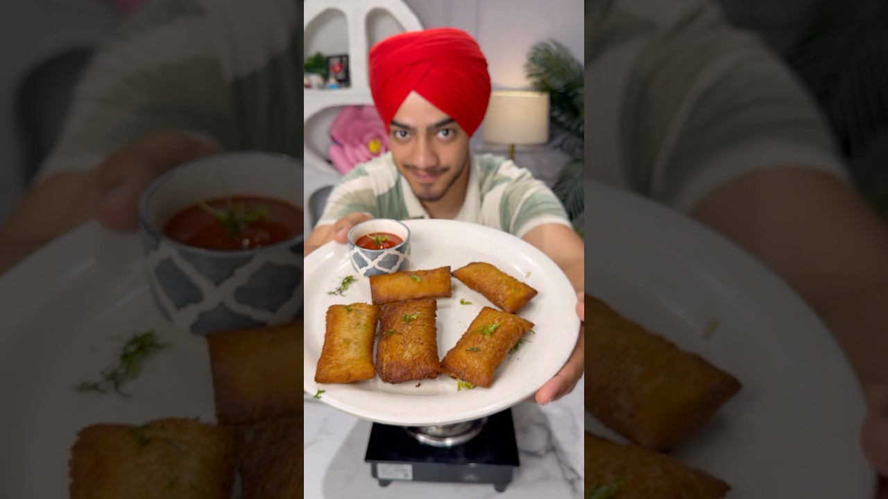Cheesy bread pockets Recipe 😱 sab se aasan | street food ​⁠@Param_aedy #shorts #shortsfeed