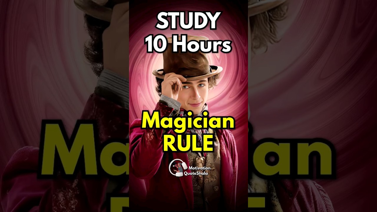 Study 10 Hours Consistently for Exams 🔥 BLAINE RULE! #examtips #studytips