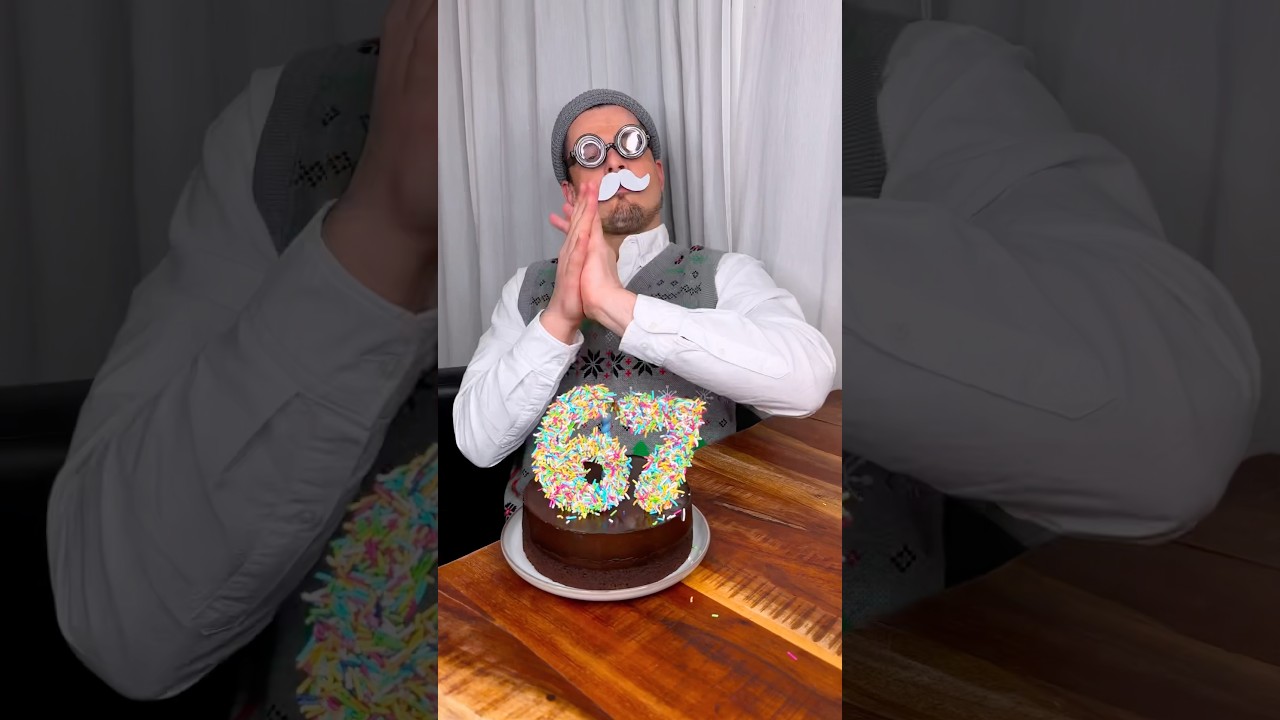 How to make the best CHOCOLATE and SPRINKLES 67 for grandpa’s birthday cake?π
β€οΈπ°| CHEFKOUDY