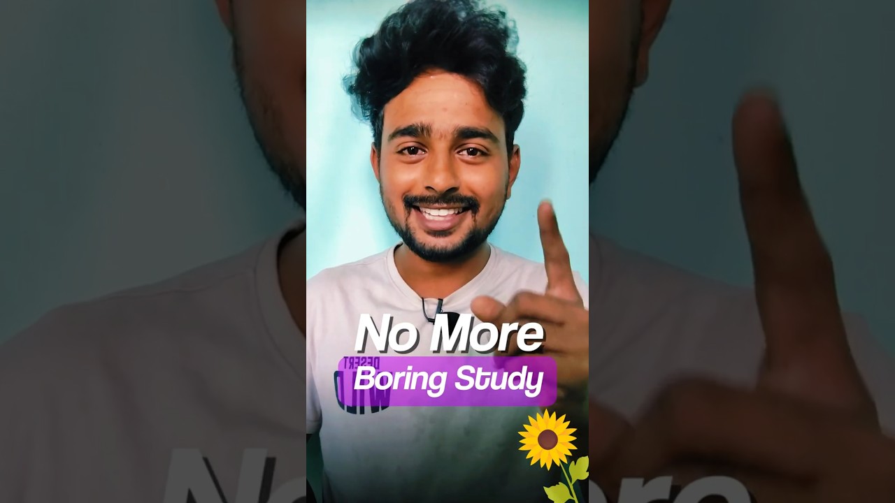 Top 4 Secret Hacks to Avoid Boring While Studying🔥 | Study Tips | #studymotivation #studywithme
