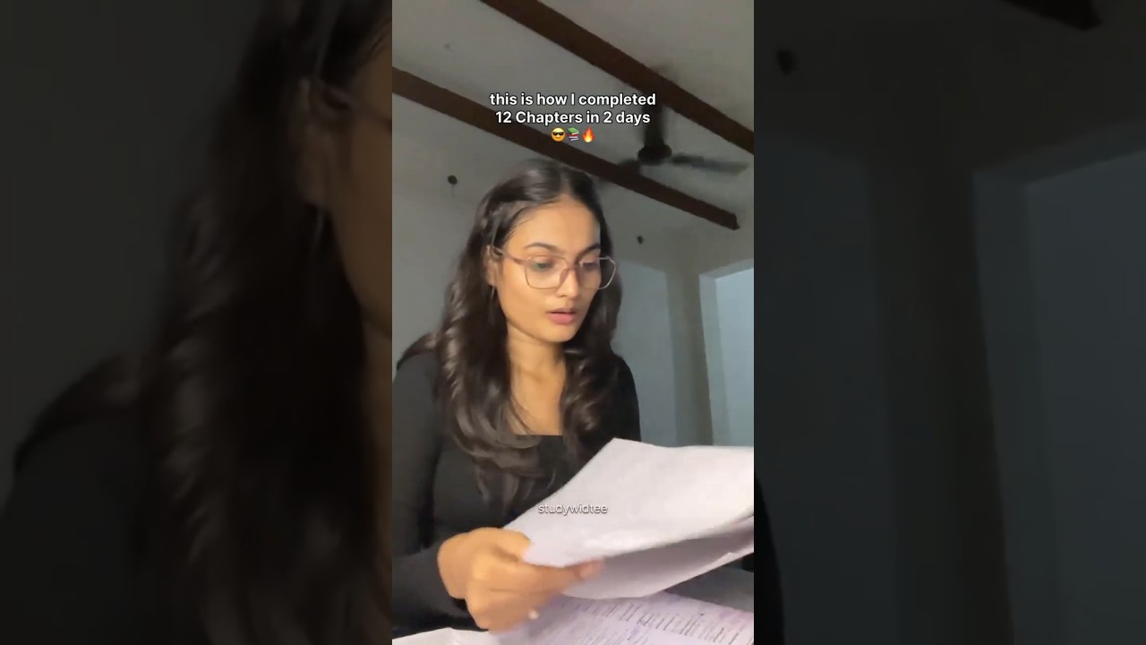 this is how i completed 12 chapters in 2 days π³π―|| study tips #study #studytips #examtips #boardexam