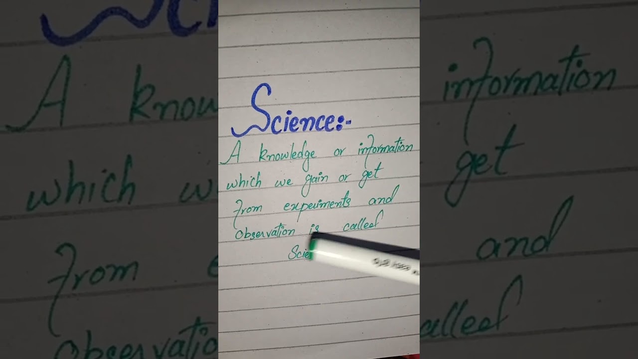 What is Science | What is the definition of Science | Simple Definition #definition