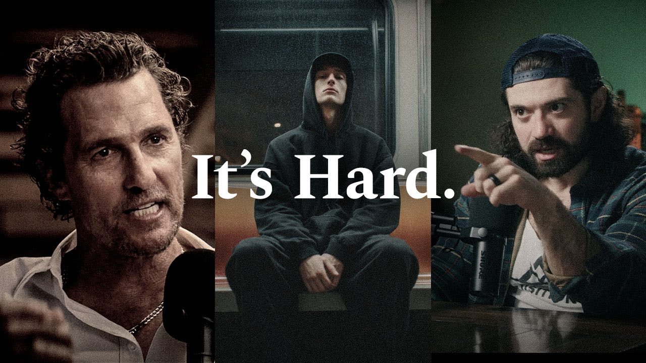 LIFE IS NOT EASY, LIFE IS F*CKING HARD MAN – Powerful Motivational Speech Video