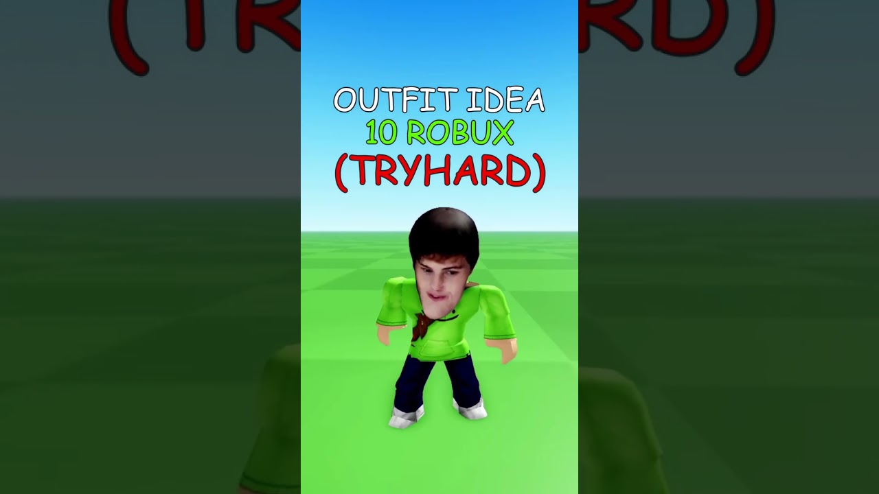 Making Roblox Tryhard Outfit Idea – 10 ROBUX 👕