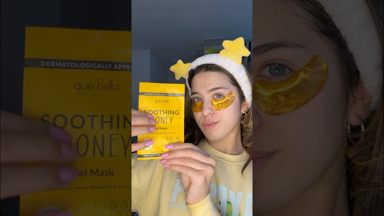 HONEY Skin Care 🍯🐝 #skincare #beautytips #skincareroutine #honeyskincare #yellowskincare