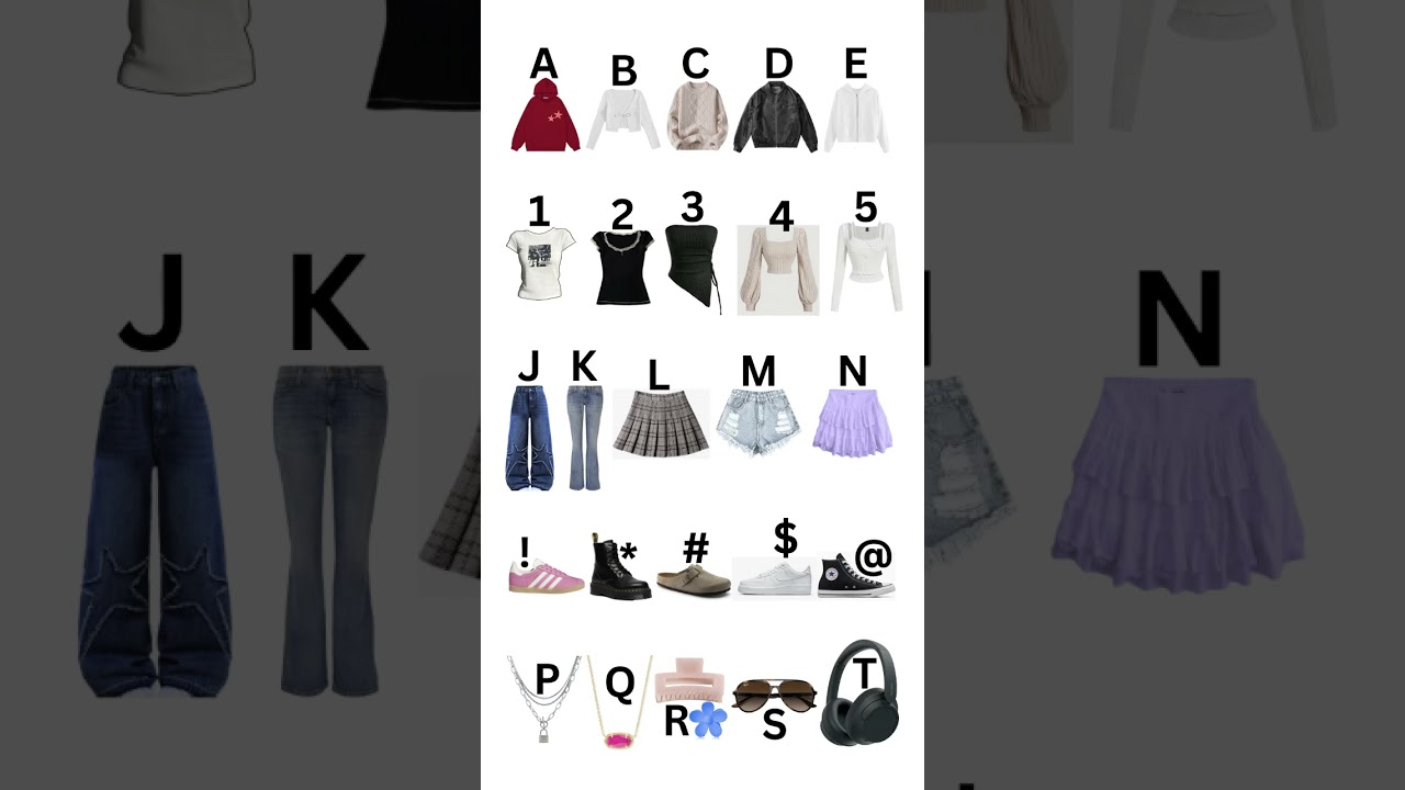 pick your outfit #outfit #outfitideas #pickyouroutfit #pickanoutfit