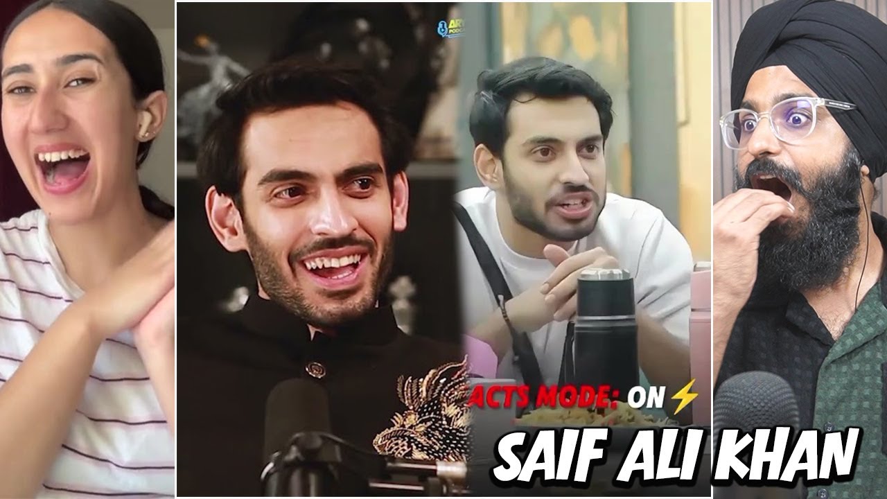 Indian Reaction to PASHTOON AURA🔥 | Saif Ali Khan | Raula Pao