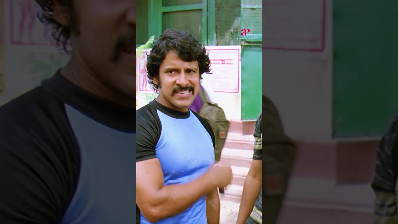 “Ivan tough kudupaan polaiye !” Watch full video👆I Movie Scenes – #vikram #amyjackson #shorts
