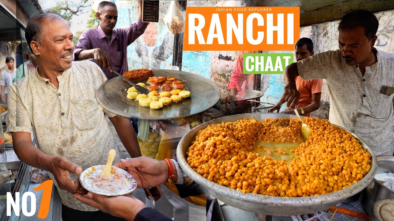 India’s Highest Selling Chaat in Ranchi – RAJU CHAAT WALA @IndianFoodExplorer
