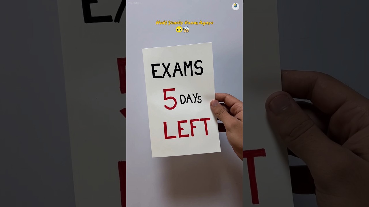 Best Timetable for Half Yearly Exams🔥7 Days Study Plan for Students #studytips #exams