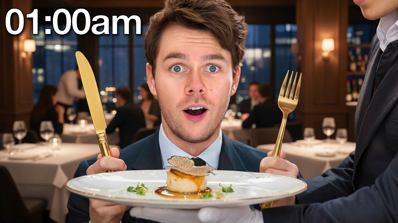 24 Hours Eating Michelin Star Food