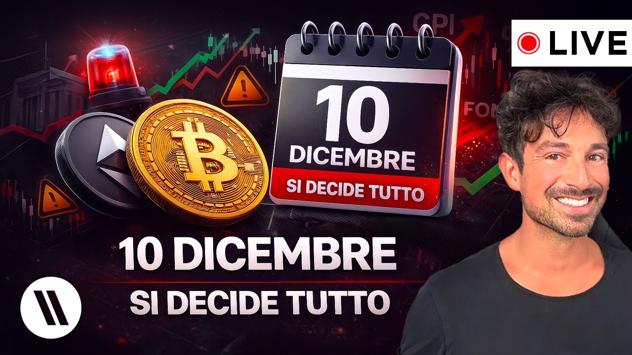 BITCOIN, CRYPTO: ECCO LA DATA IN CUI SI DECIDERÀ TUTTO (TIENITI FORTE…)