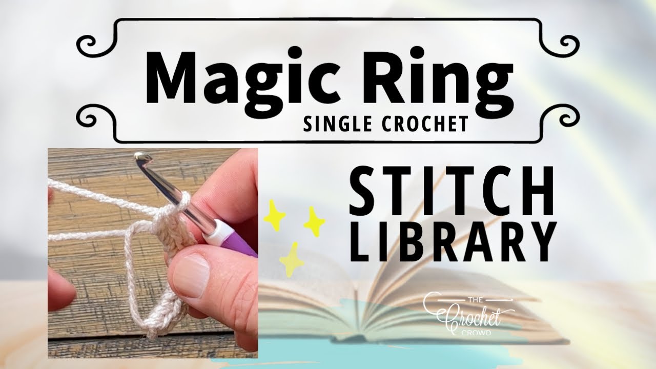 How to Create Single Crochet Magic Ring 🧶 #shorts #magicring #crochet
