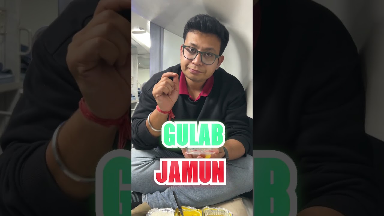 Trying Jain Meal in Rajdhani Express For 24 Hours🚂😍