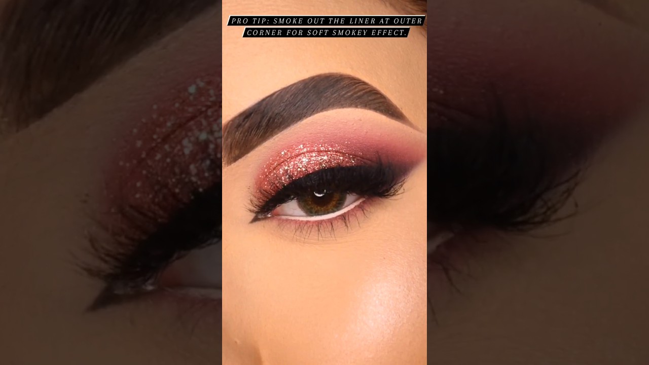 Pink Soft Smokey Eye – How To! #makeup #makeuptutorial #eyemakeup #shorts #youtubeshorts
