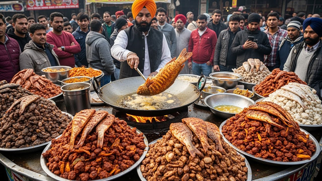 Amazing 2025! Massive Street Food Collection | Insane Pakistani Food Factory Compilation