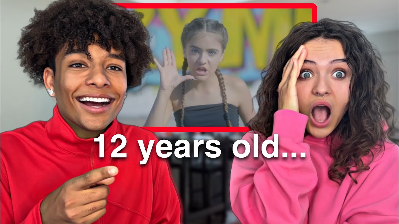 REACTING TO MY OLD MUSIC VIDEOS!!! **cringe**