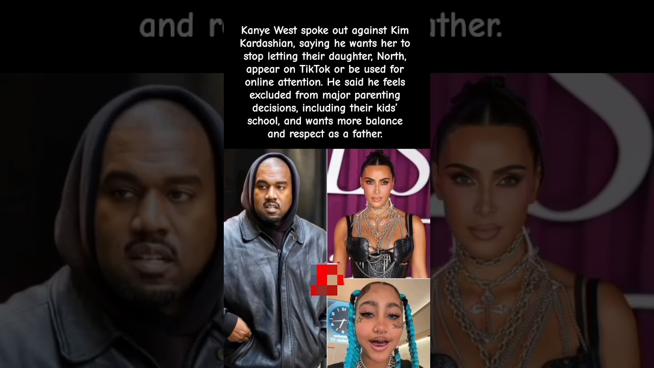 Kanye Speaks Out About Kim & North’s Online Presence #celebritynews