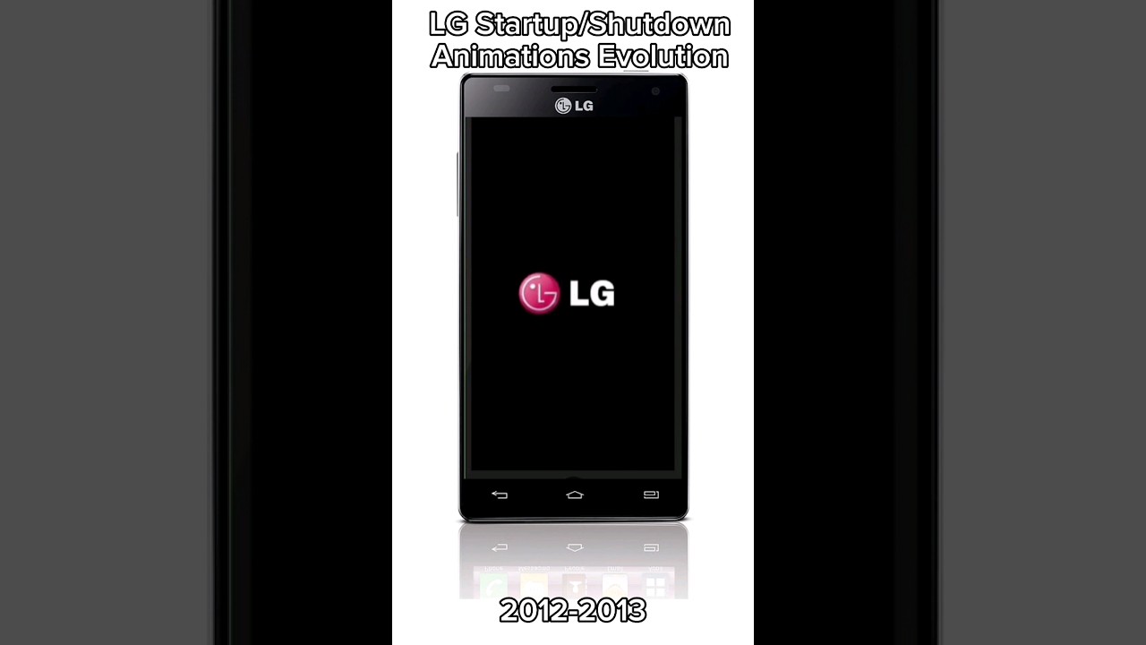 LG Startup/Shutdown Animations Evolution #lg #shorts #startup #shutdown