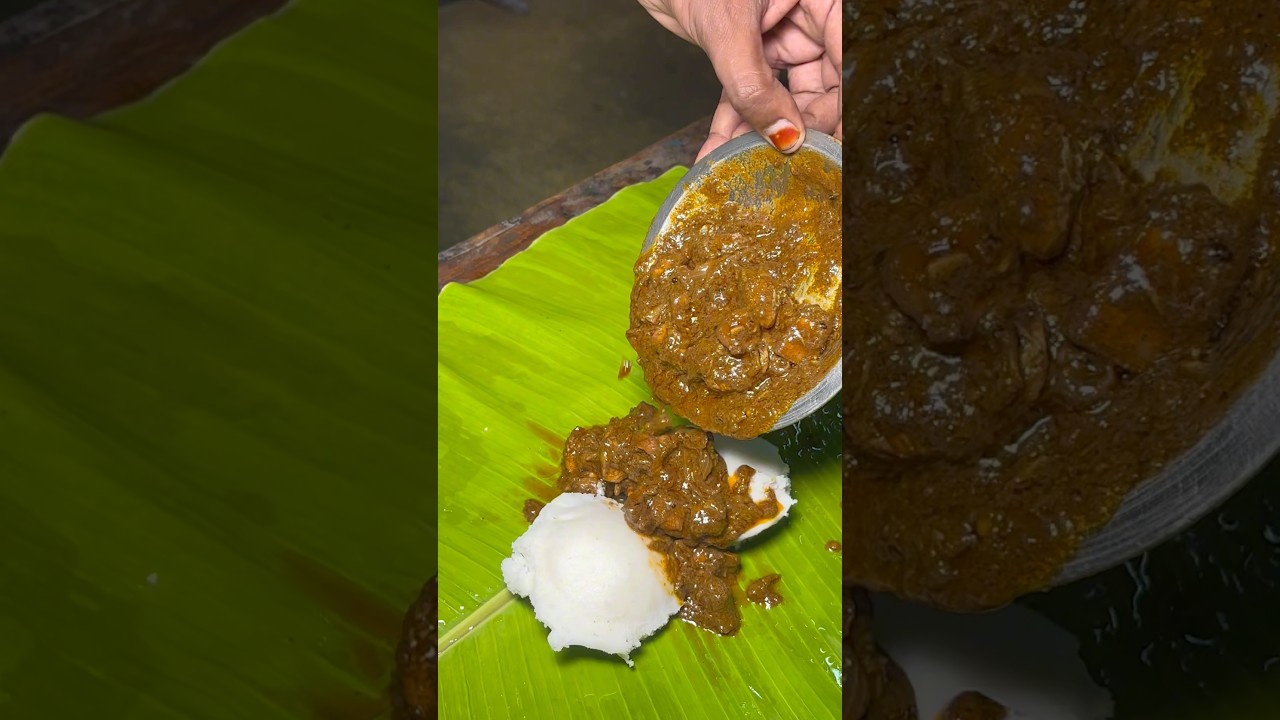 🔥DOUBLE TUCKER HALFBOIL DOSAI💥 IDLY + CHICKEN VARUVAL ❤️ WORTH NONVEG SPOT – ANTHIYUR 🔥#nonveg