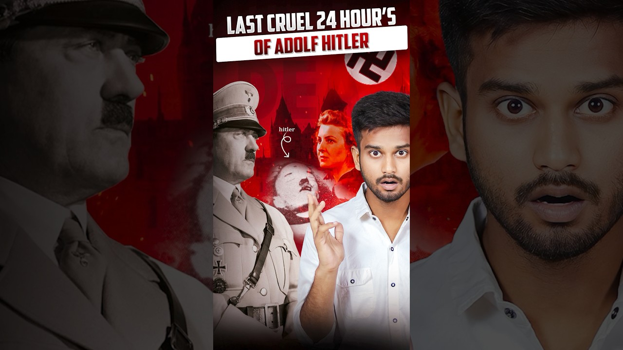 last 24 hours of hitler’s life #shorts #shortvideo #facts #factsdaily #worldwar2 #history