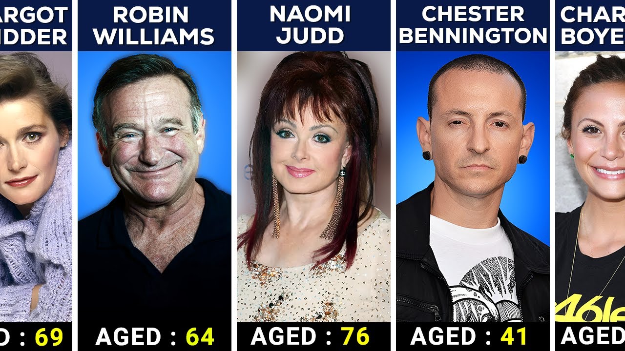 Celebrities Who Left Us by Their Own Hands 😭