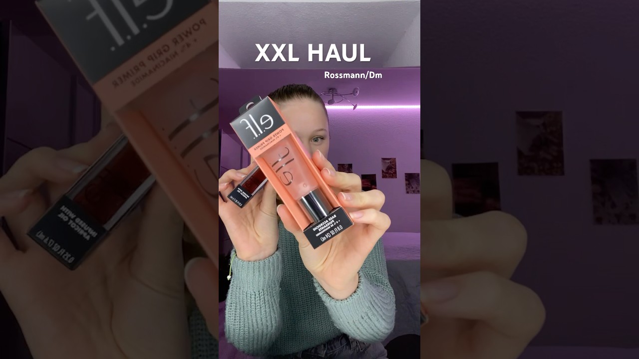 XXL Rossmann/ Dm Haul💄#haul #makeuphaul #rossmannhaul #dmhaul #dm #rossmann #elf #elfcosmetics #fy