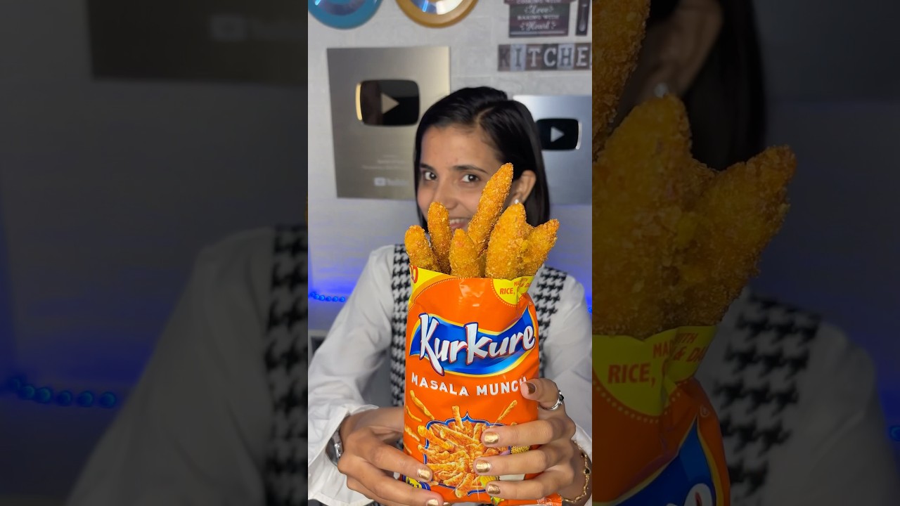 Kurkure ki unique recipe!!! #food #shorts #shortvideo #youtubeshorts