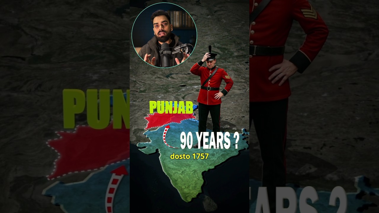 Why Britishers took 90 years to conquer Punjab ? #shorts #ytshorts #india