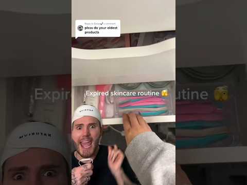 EXPIRED SKINCARE ROUTINE😱 (follow for more💗) #skincare #skincaretips #asmr @LeannePage