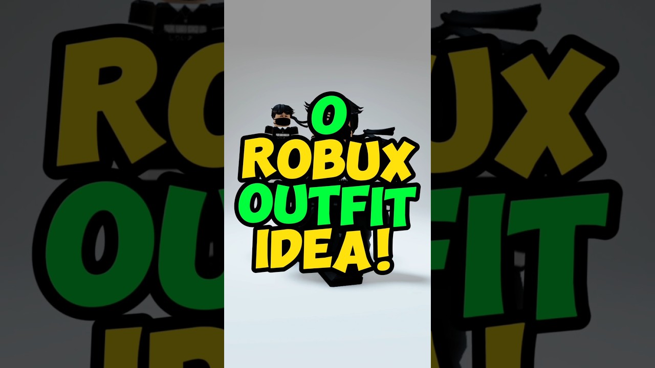 Best 0 Robux Outfit Idea!