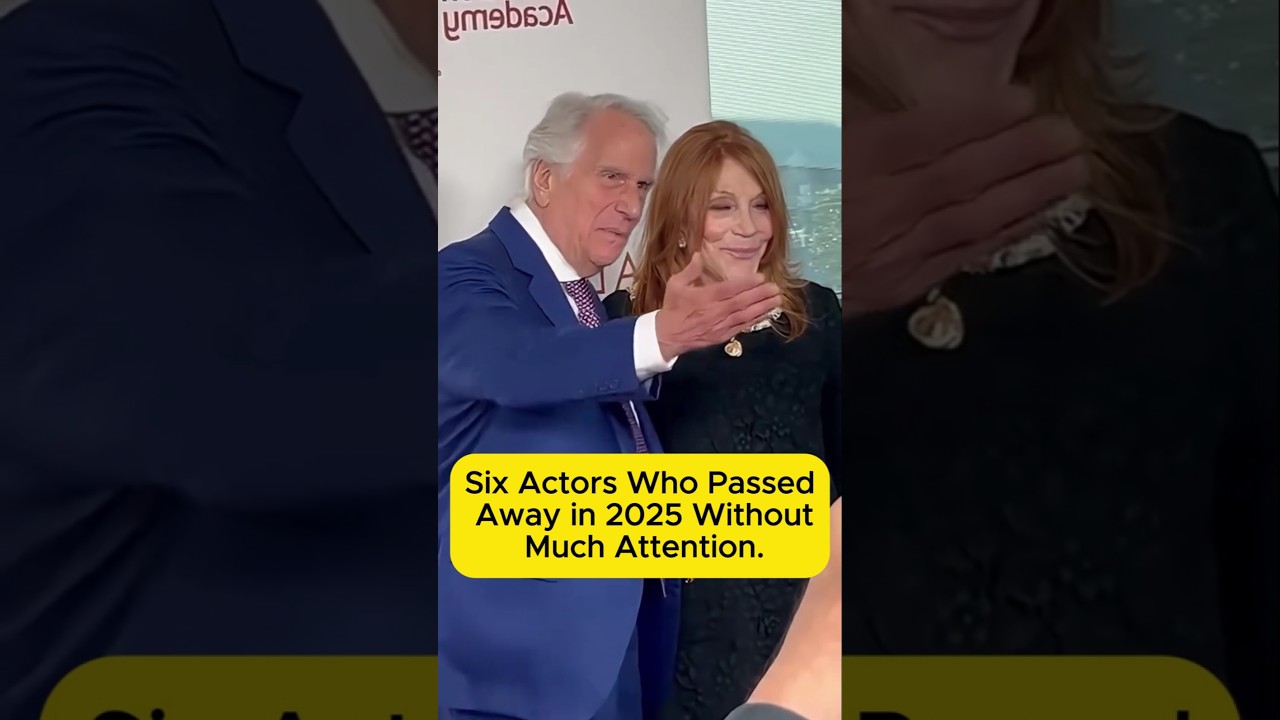 6 Stars Who Died in 2025 #CelebrityNews #GoneTooSoon #HollywoodLegends #celebrity #shorts #trending