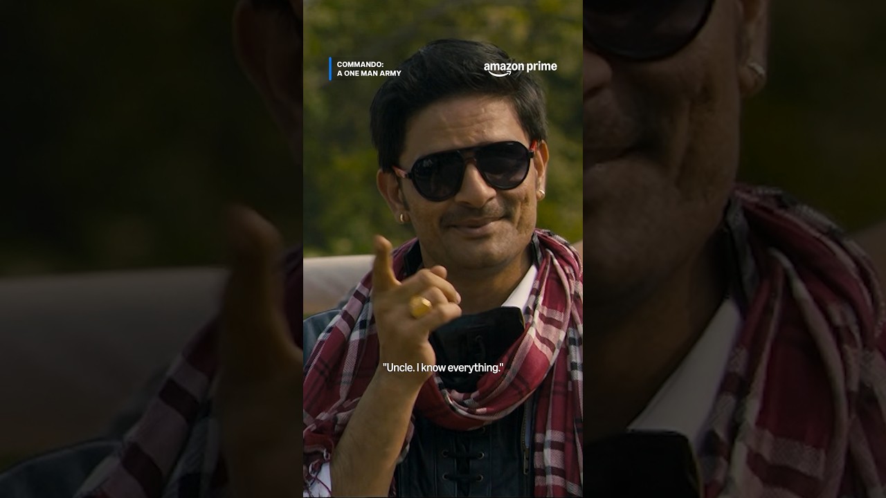 Jaideep Ahlawat’s FUNNIEST joke in Commando | Funny Movie Scene | #primevideoindia #shorts