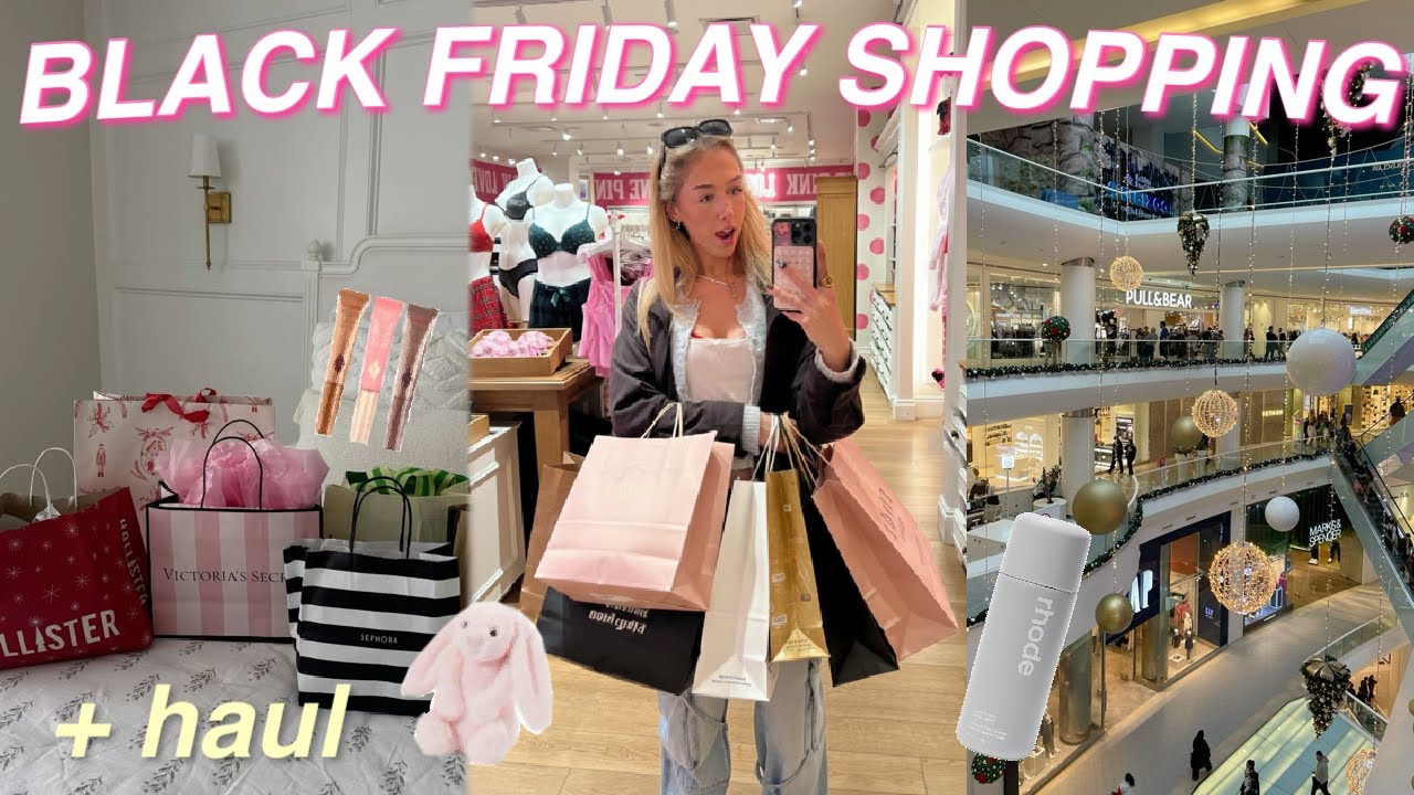 MASSIVE BLACK FRIDAY SHOPPING VLOG + HAUL 2025