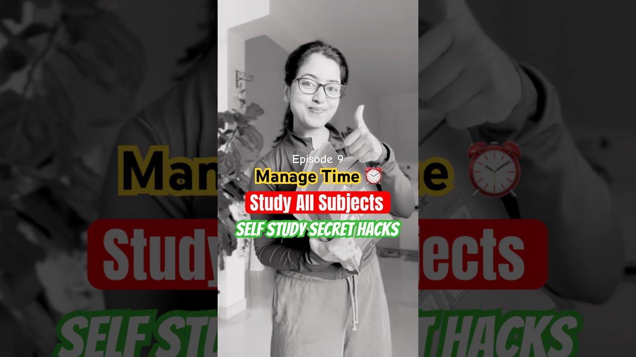 Manage 10+ Self Study ⏰ ✅ All Subjects Daily 🔥#studytips #exam #cbse #class11 #class12 #studyplan