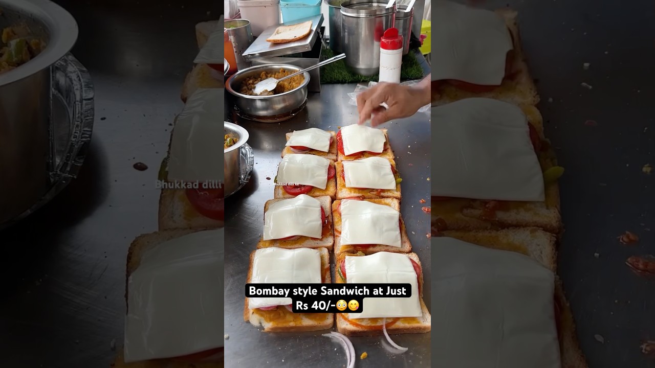 Bombay style Sandwich at Just Rs 40/-😳😋|| Indian Street Food