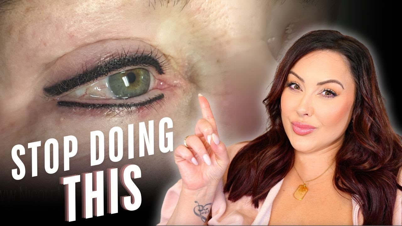 Over 40?  PLEASE STOP wearing your eyeliner like this… Do THIS instead