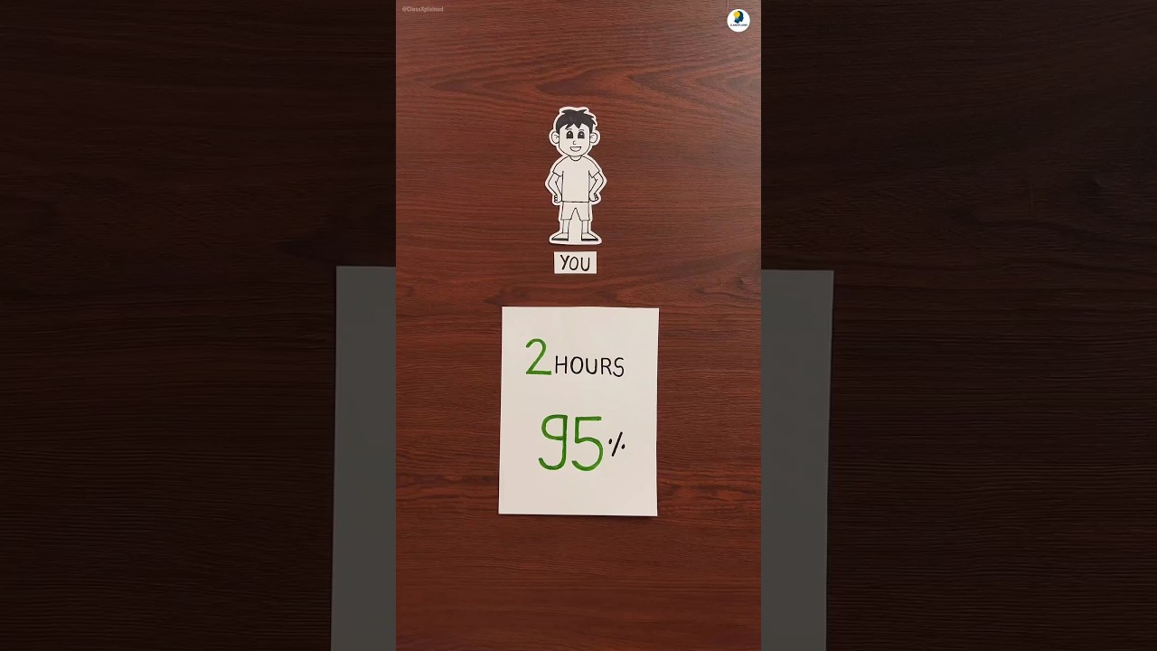 How to Score More Marks in Less Time⏳ #studytips #exam