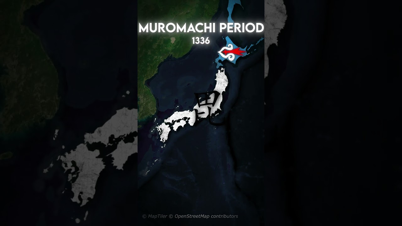 Evolution of Japan #history #shorts