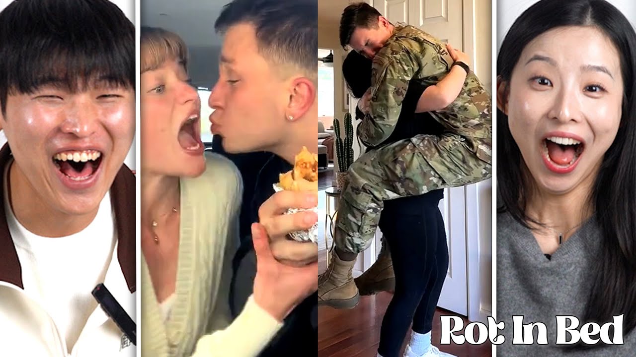 They’re My Dream Couple😍 | Koreans React to Adorable Married Couple Videos  | Rot In Bed