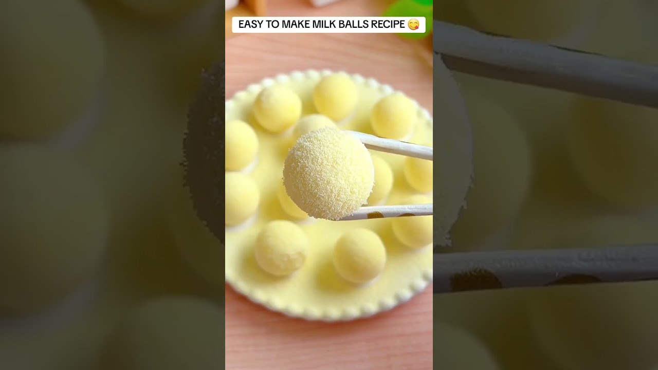 MILK BALLS | Miss M Recipe