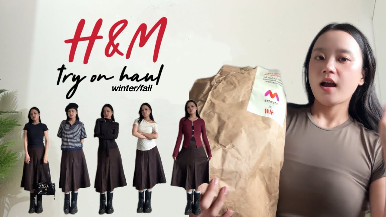 H&M Try-On Haul || Black friday sale on-going🛒 || Winter Picks