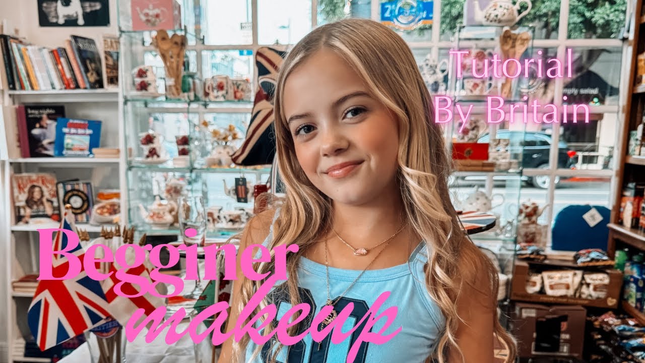 BRITAIN’S BEGINNER MAKEUP TUTORIAL (highly requested video) 😱💋