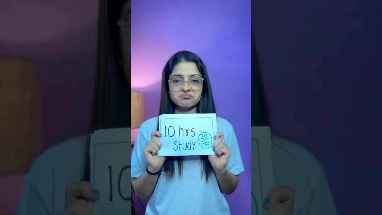 Study less Score more 🔥✅#studytips #studymotivation #ektasoni #examtips